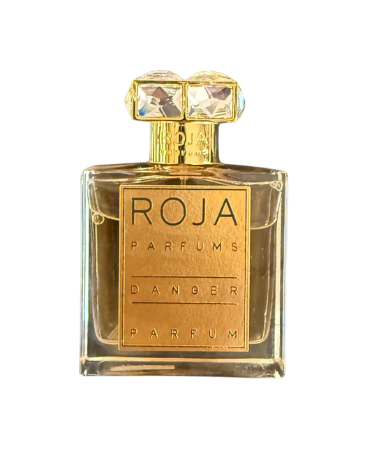 Roja Parfums Danger Parfum (2013, Rare, Discontinued, Vintage Paper Label)